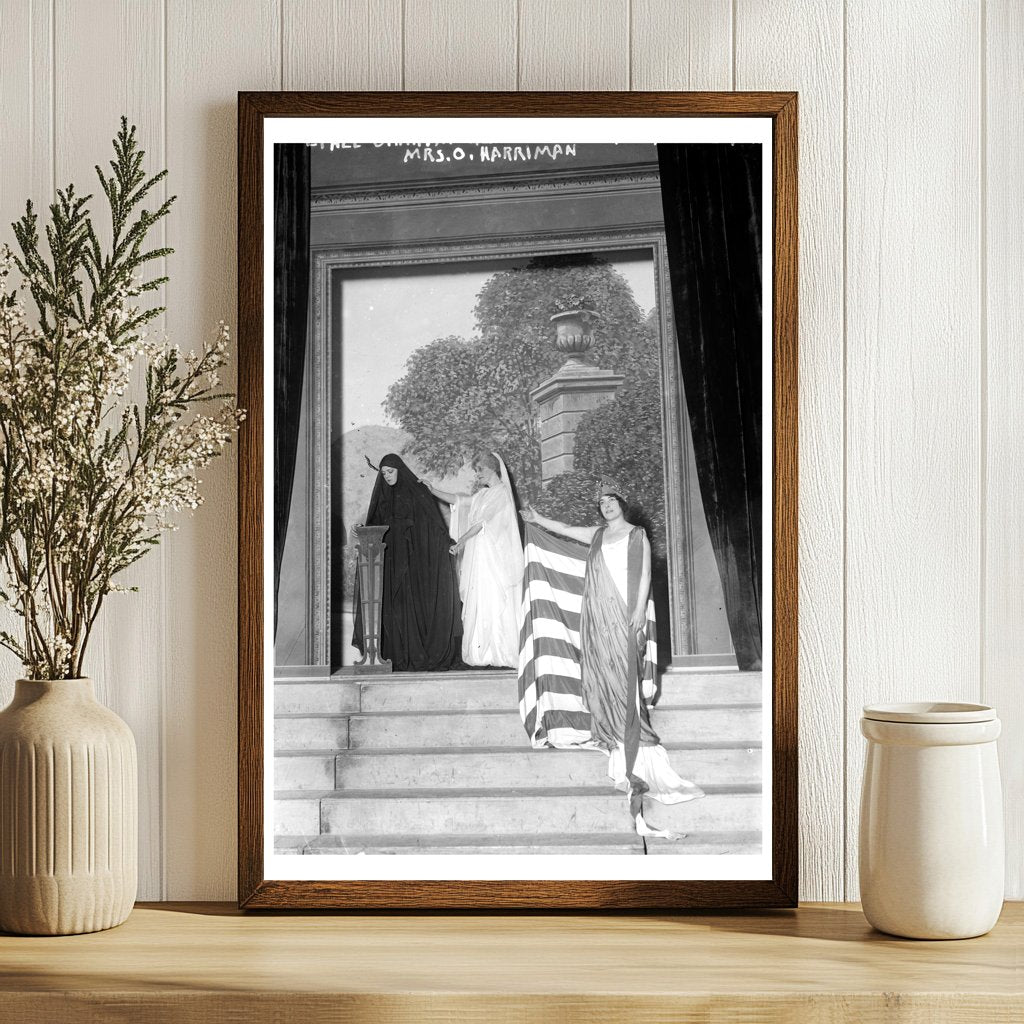 Elegant Society Gathering: 1910s Cultural Icons