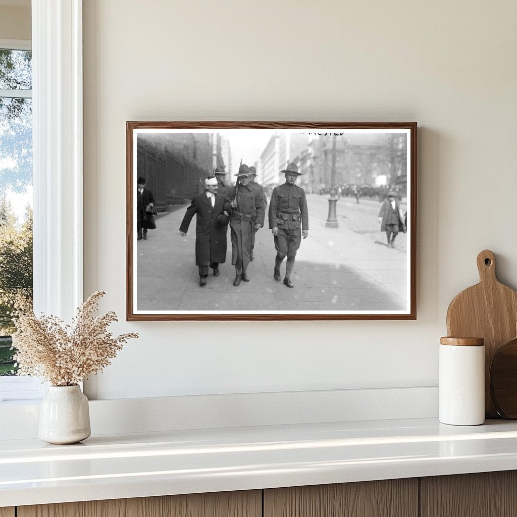 Historic Arrest of a Notorious Early 20th Century Figure