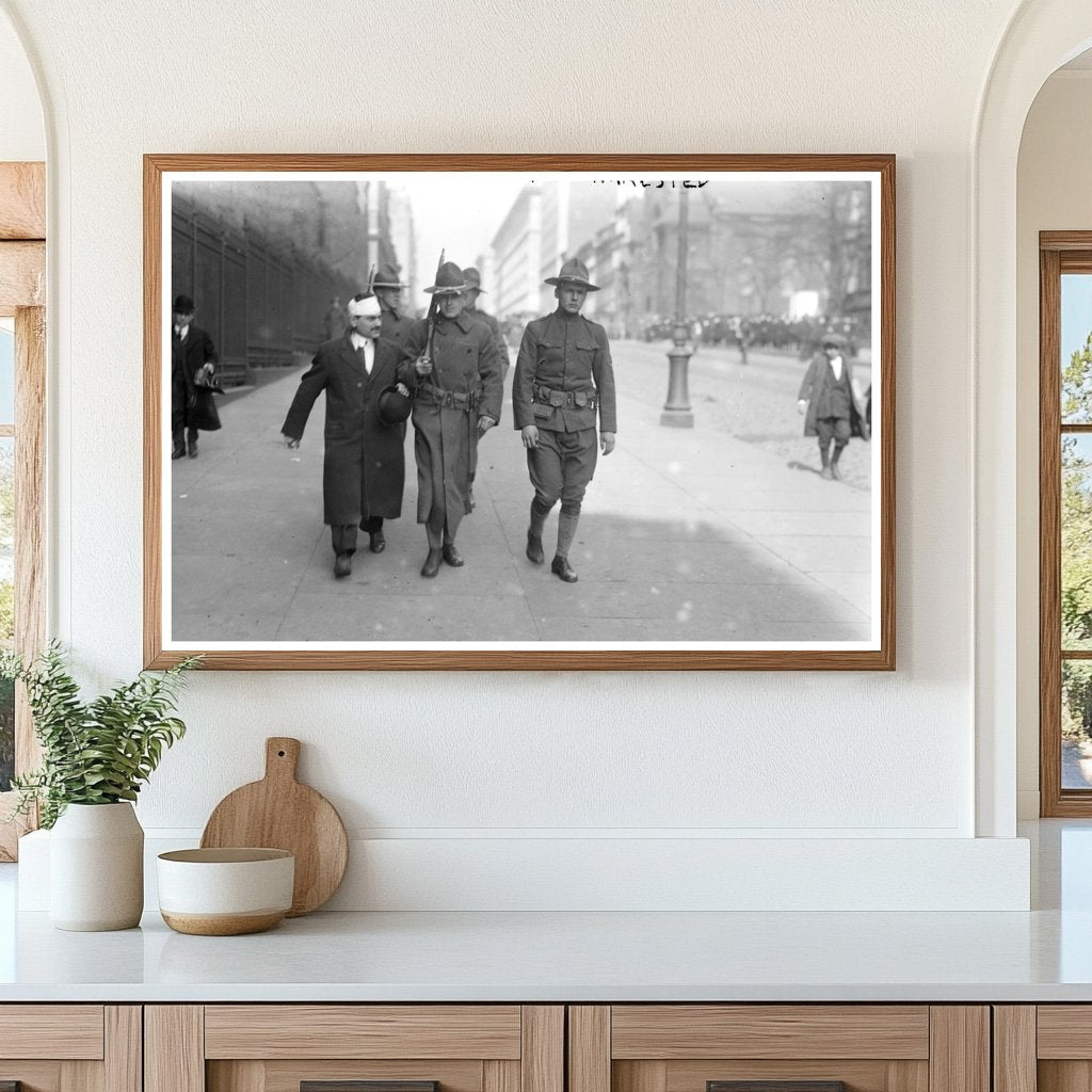 Historic Arrest of a Notorious Early 20th Century Figure