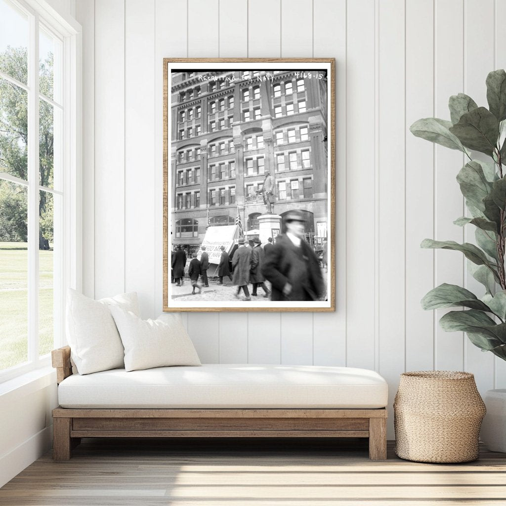 1917 Navy Recruitment Drive: A Call to Service