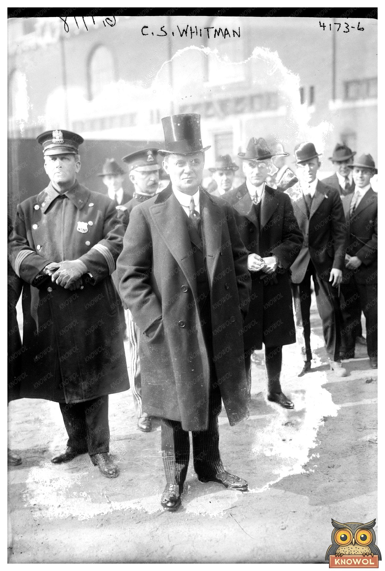 1917 Portrait of a Key Figure in New York Politics