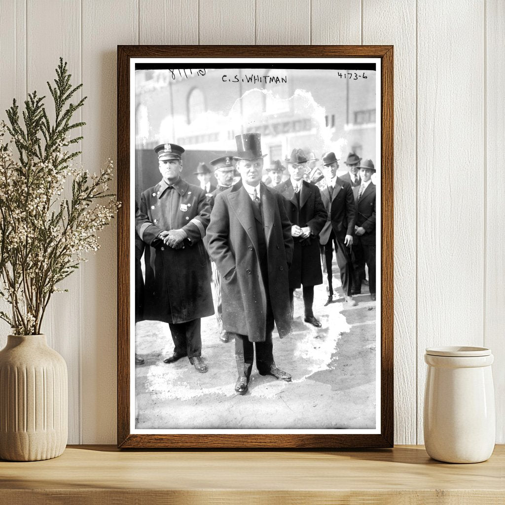 1917 Portrait of a Key Figure in New York Politics