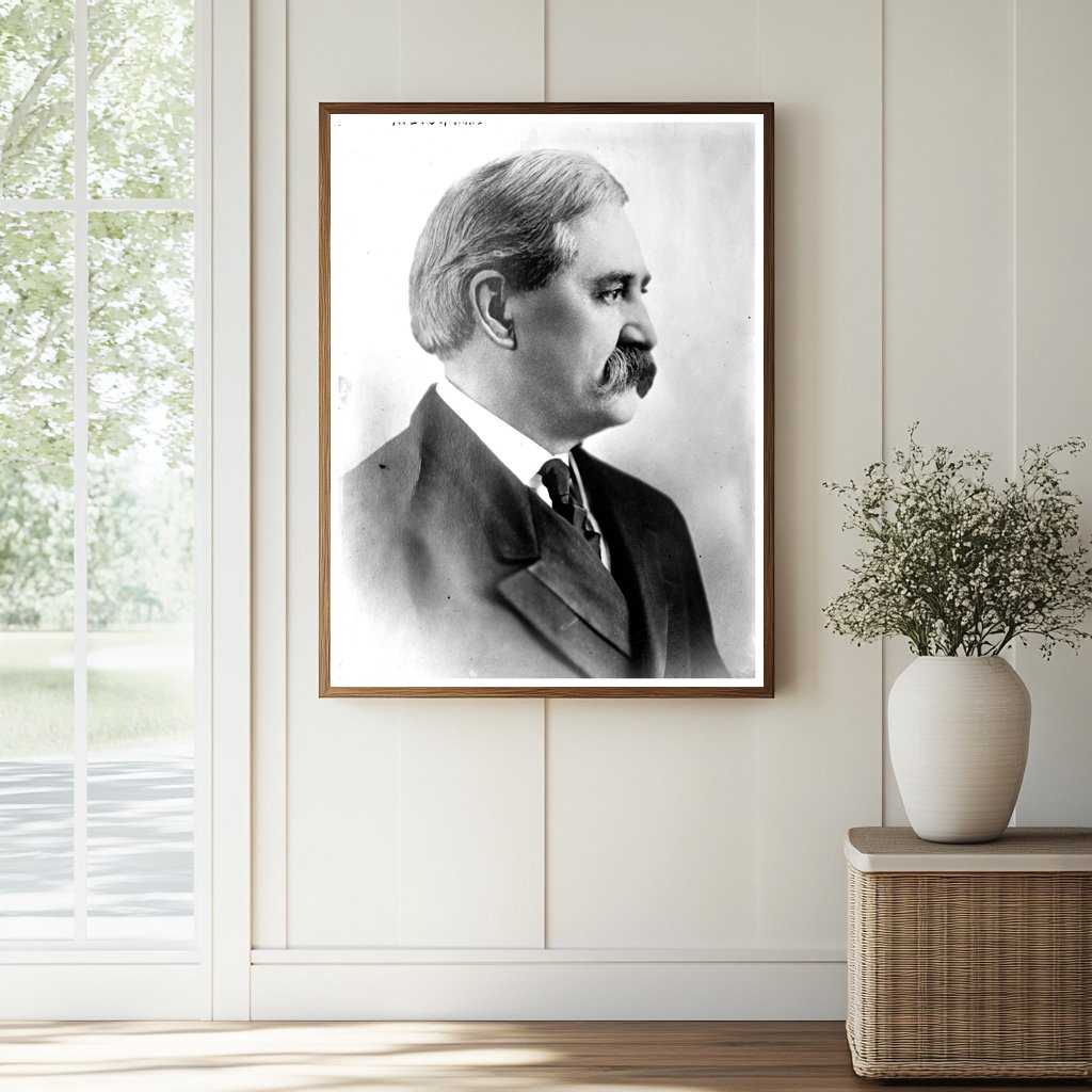 Historic A.B. Cummins Print, Vintage Art