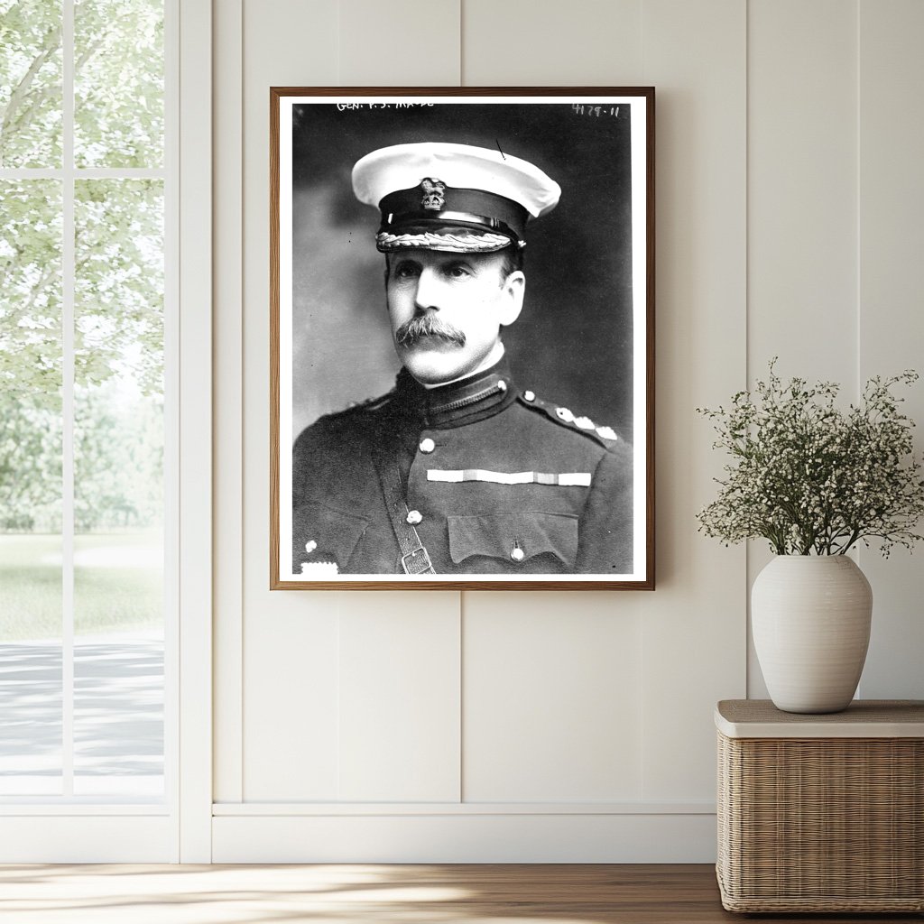 Historic Gen. F.S. Maude Print, Vintage Art