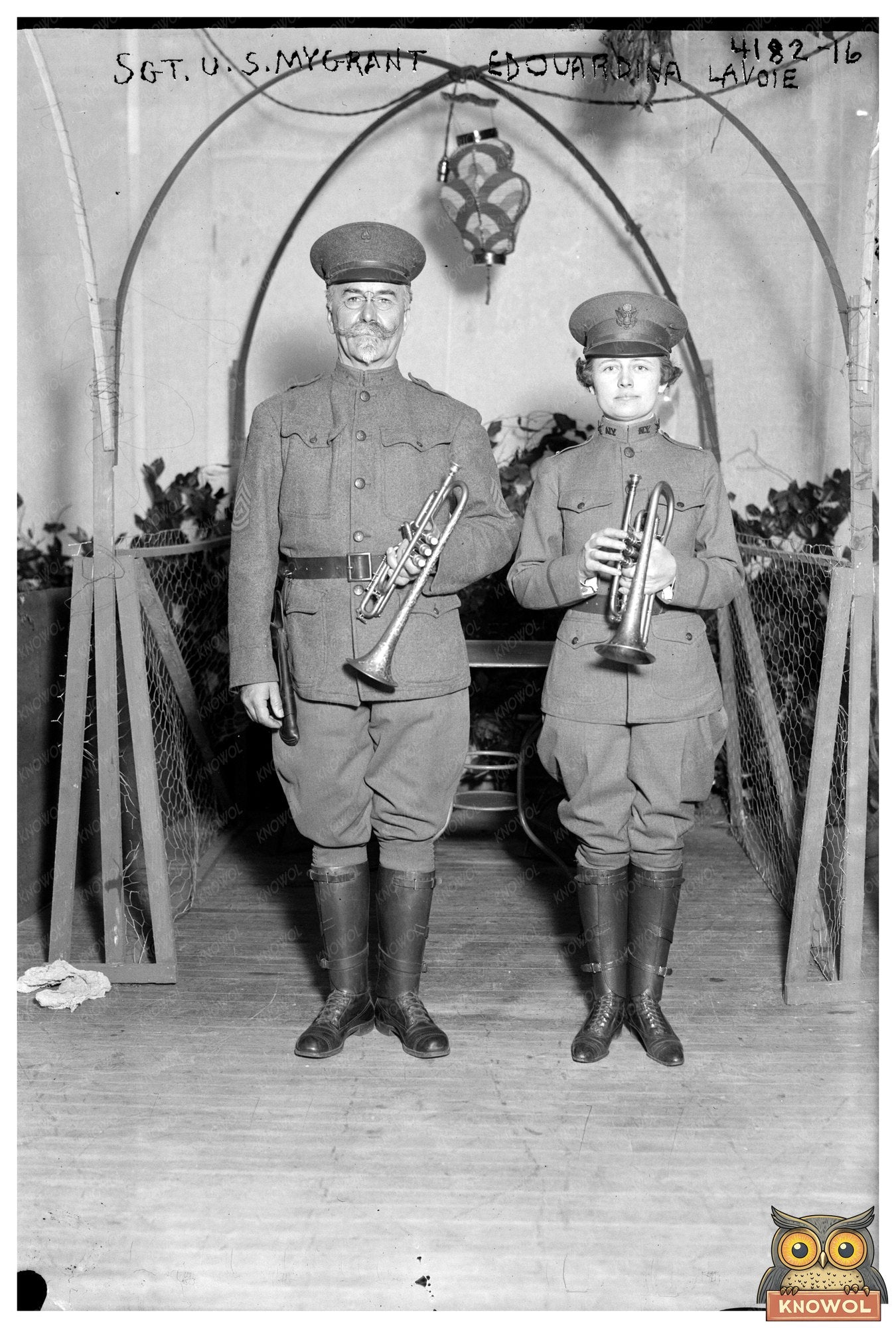 1917 Moment: Sgt. Mygrant & Edouardina Lavoie