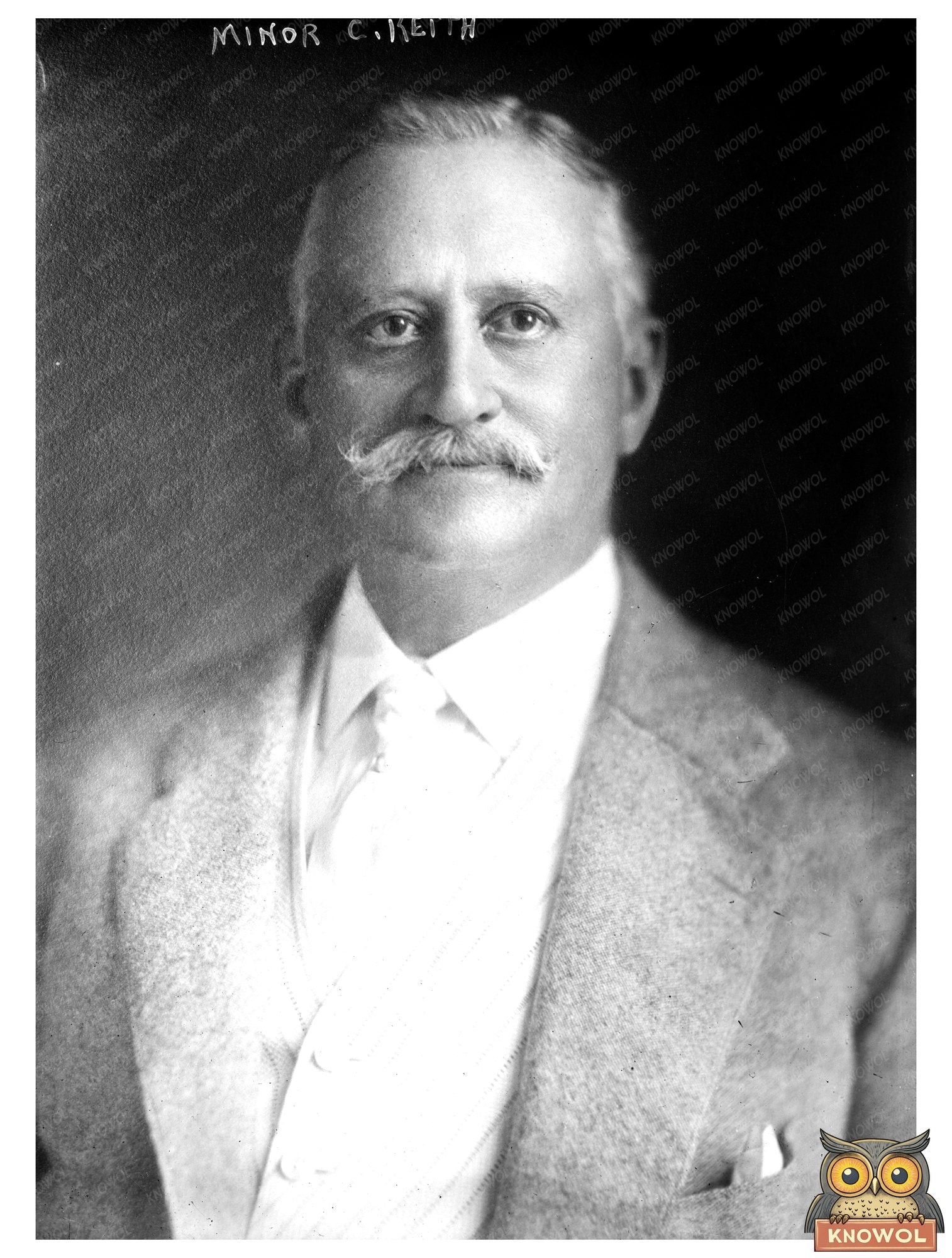 Historic Minor C. Keith Print, Vintage Art