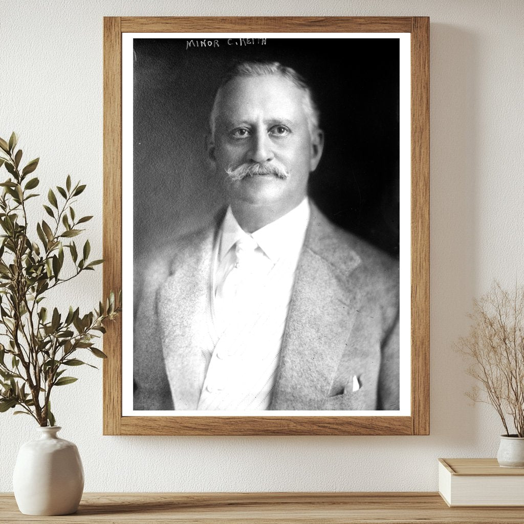 Historic Minor C. Keith Print, Vintage Art