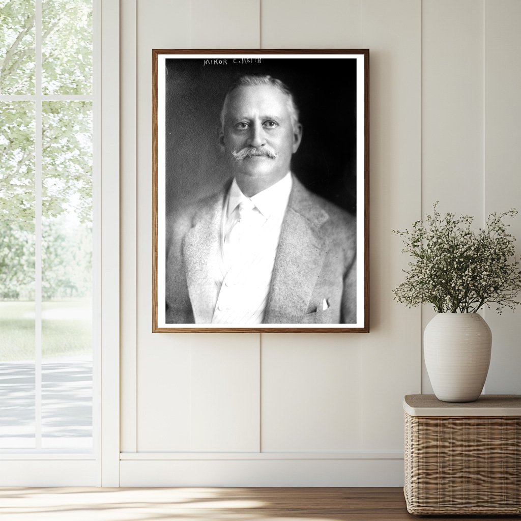 Historic Minor C. Keith Print, Vintage Art