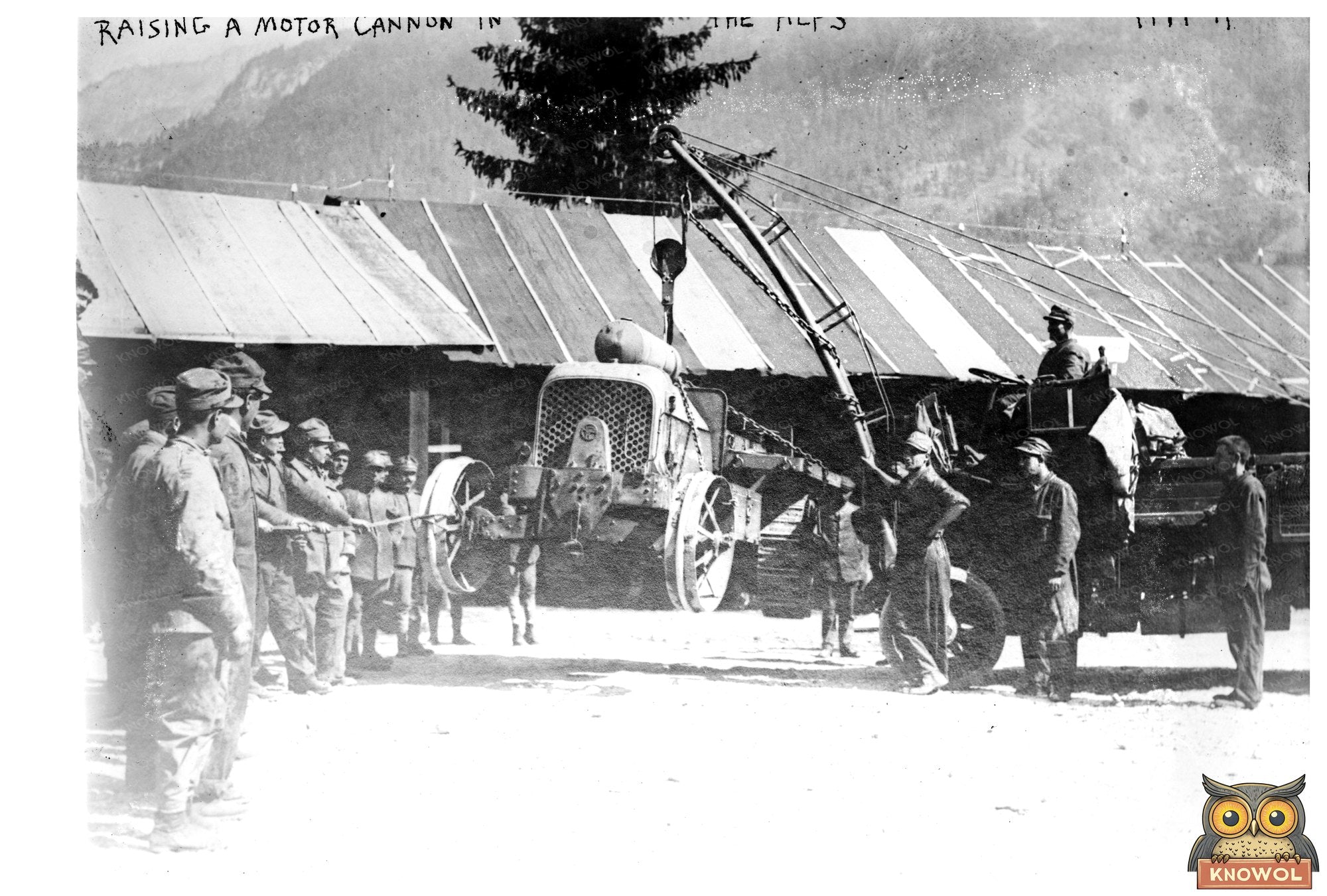 Military Innovation: Motor Cannon in Alpine Terrain