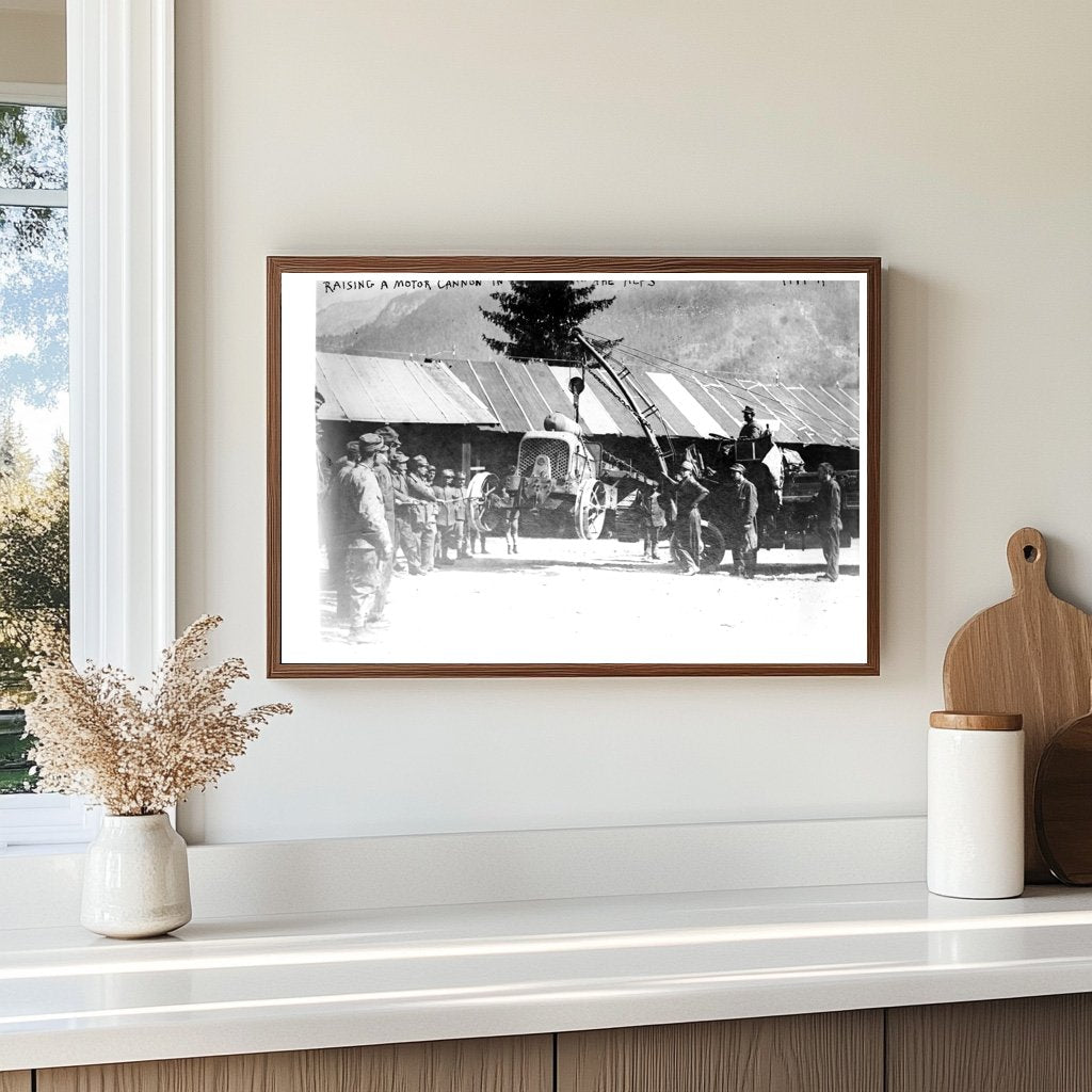 Military Innovation: Motor Cannon in Alpine Terrain