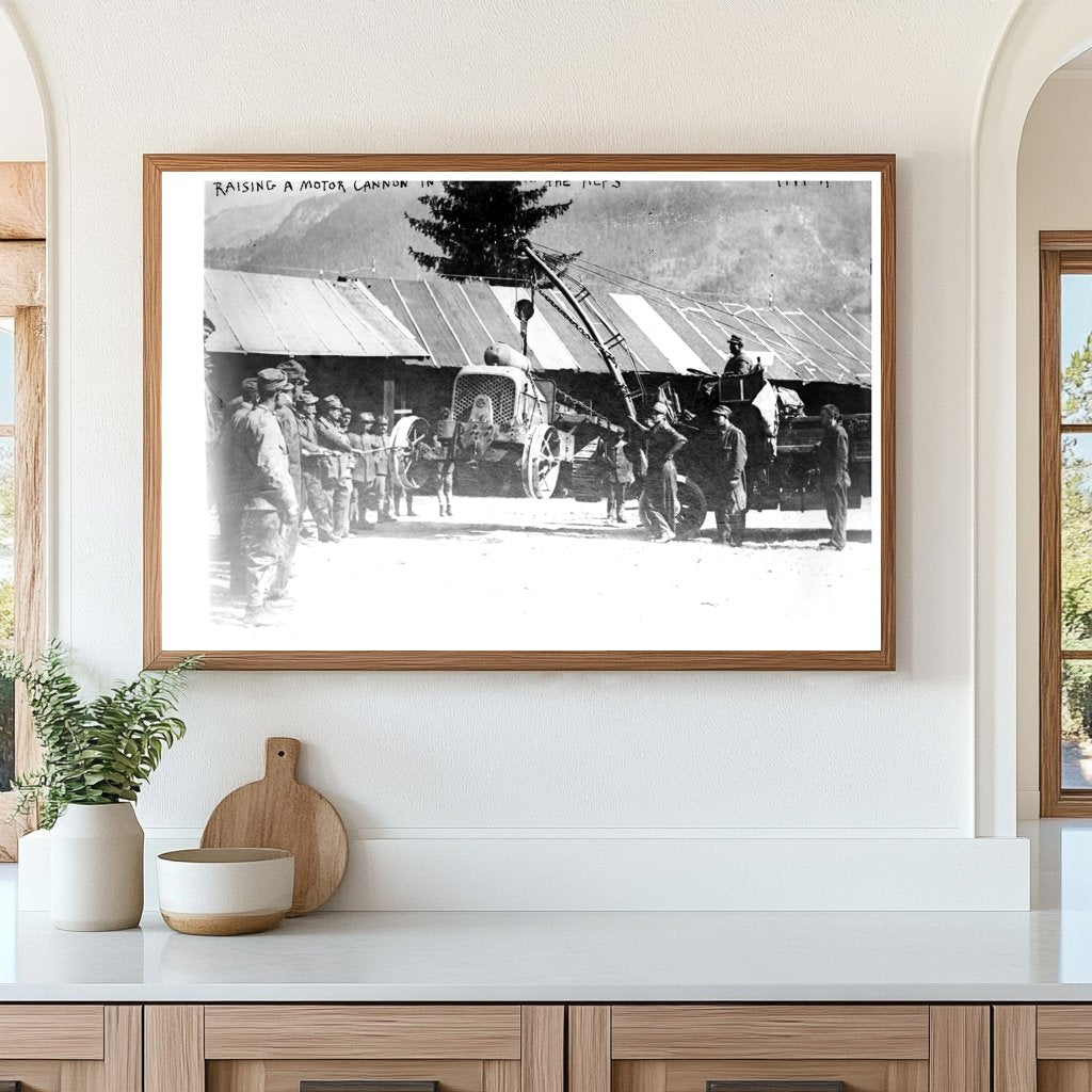 Military Innovation: Motor Cannon in Alpine Terrain