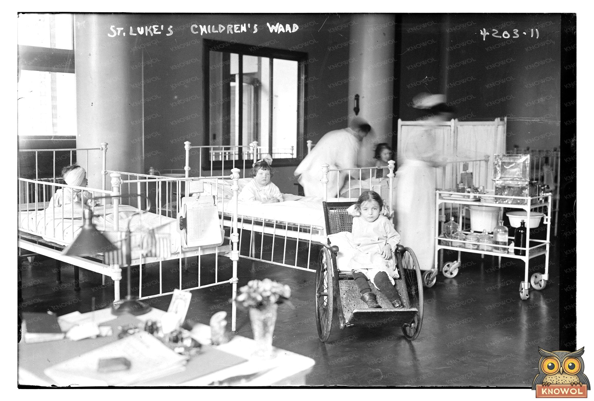 Early 20th Century St. Lukes Childrens Ward
