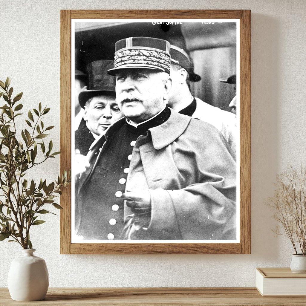Historic Gen. Joffre Print, Vintage Art