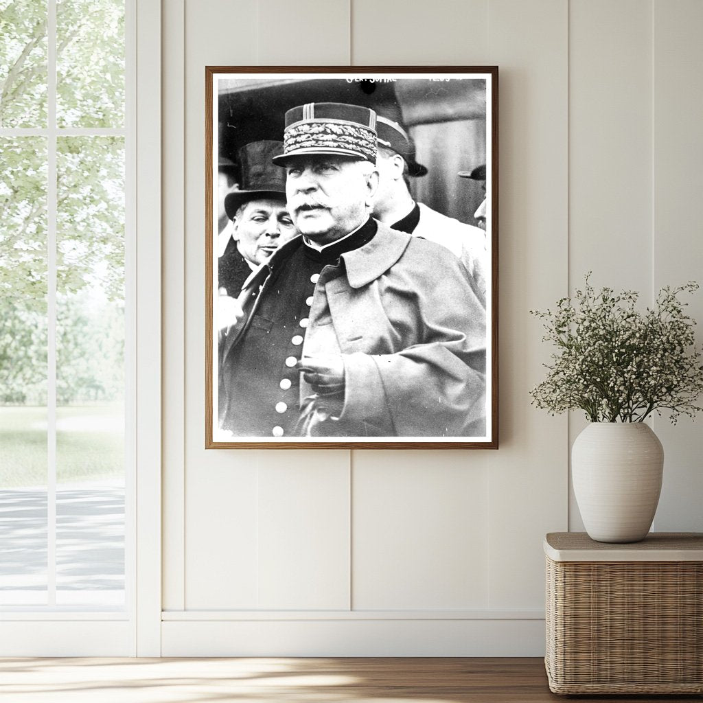 Historic Gen. Joffre Print, Vintage Art