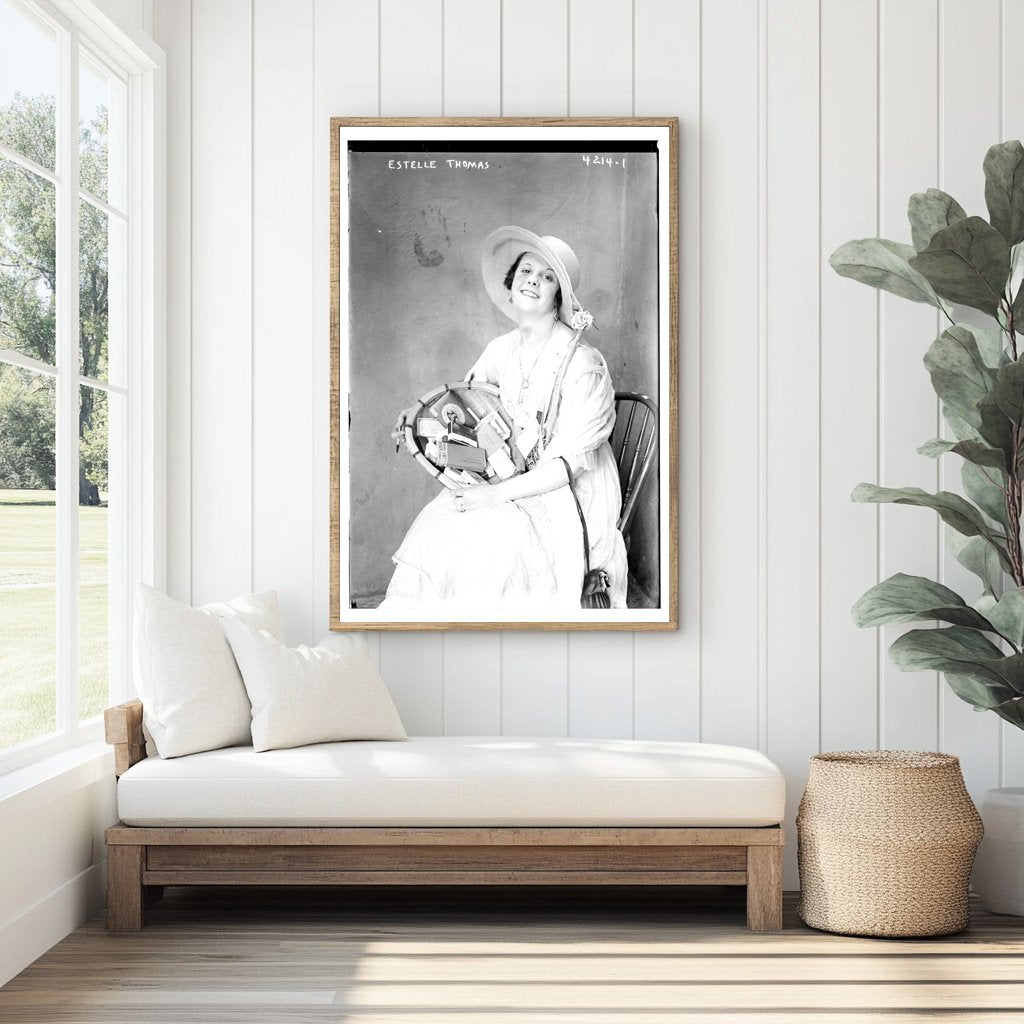 1917 Cigarette Seller at Actors Fund Fair