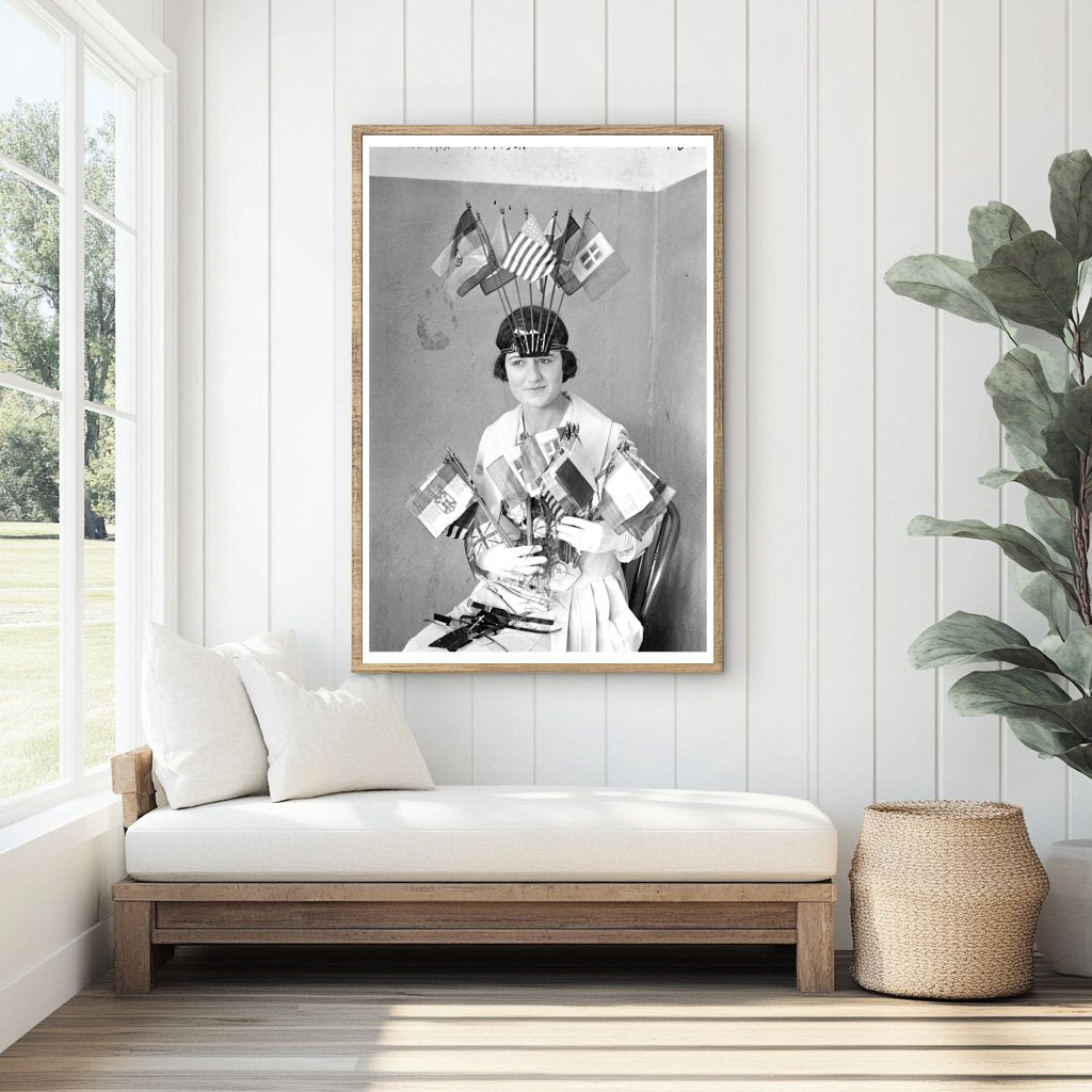 Elegant Portrait of Diantha Pattison, 1917