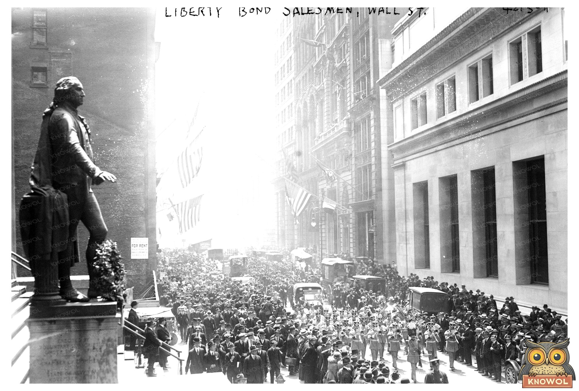 Wall Street Liberty Bond Salesman, 1915-1920
