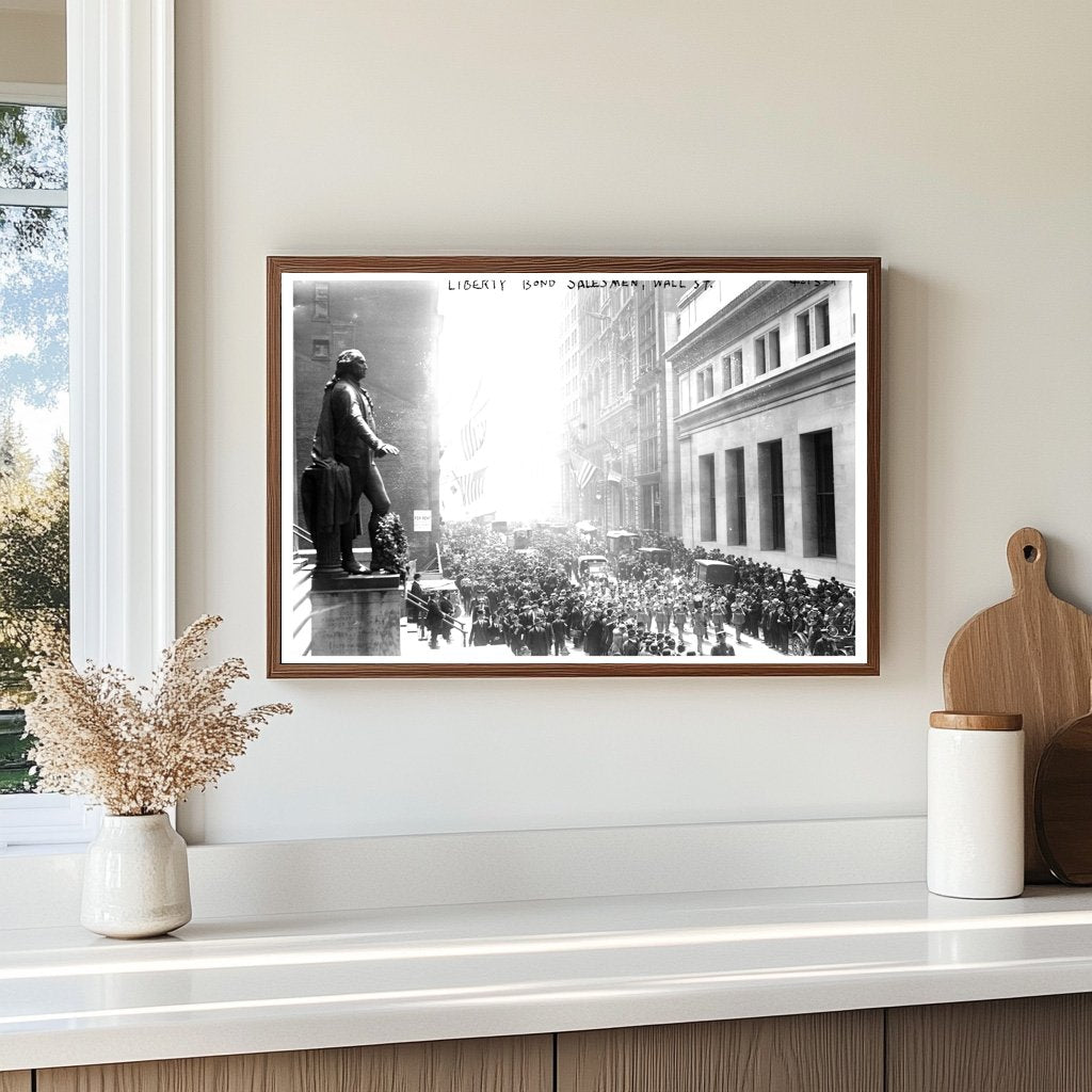 Wall Street Liberty Bond Salesman, 1915-1920