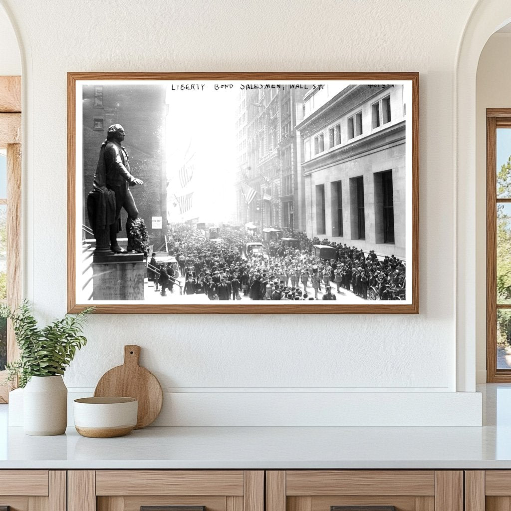 Wall Street Liberty Bond Salesman, 1915-1920