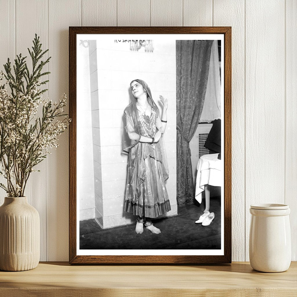 1917: Captivating Portrait of Roshanara in Time