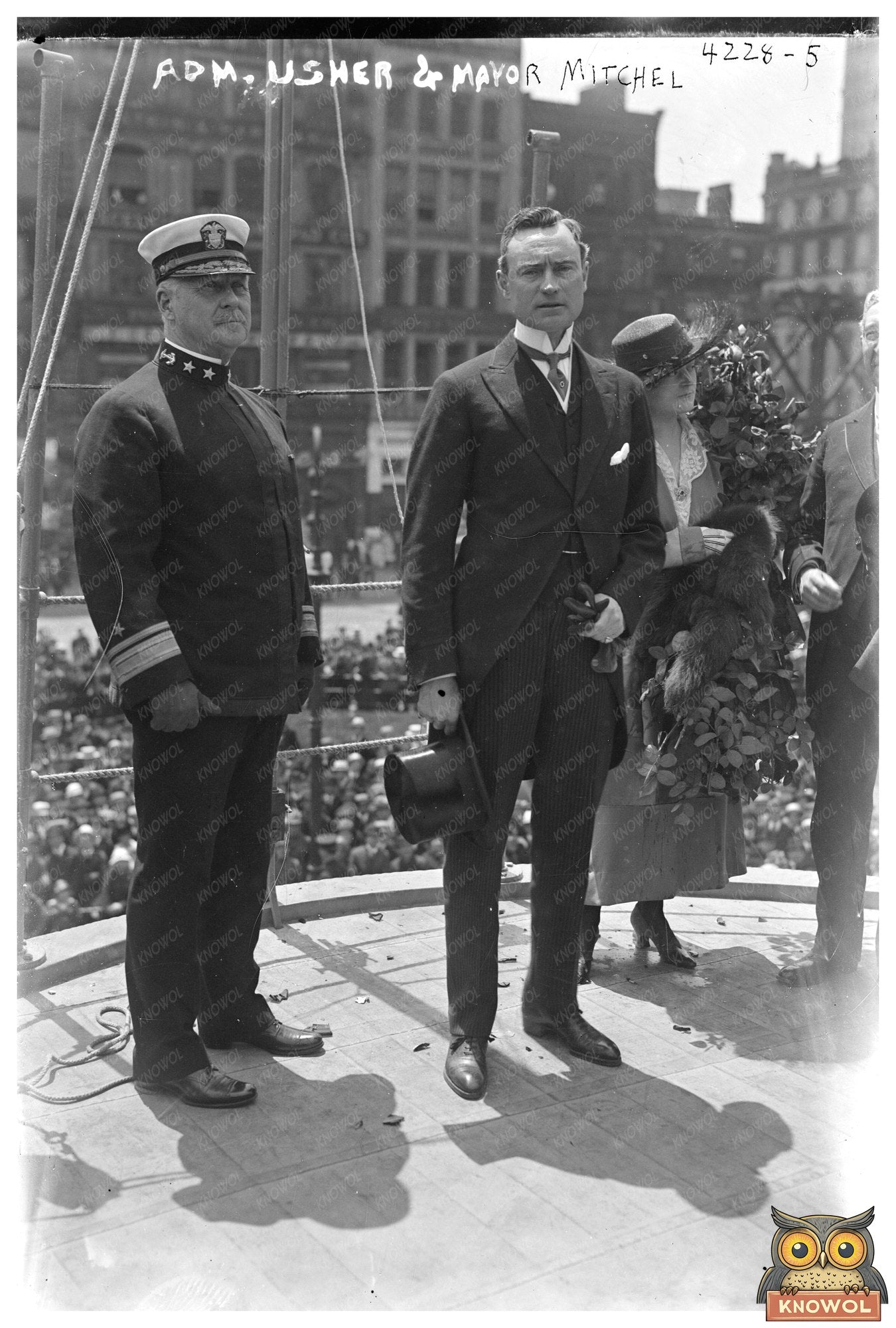 Historic Meeting of Leaders: NYC 1917 War Era