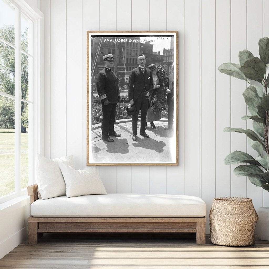 Historic Meeting of Leaders: NYC 1917 War Era