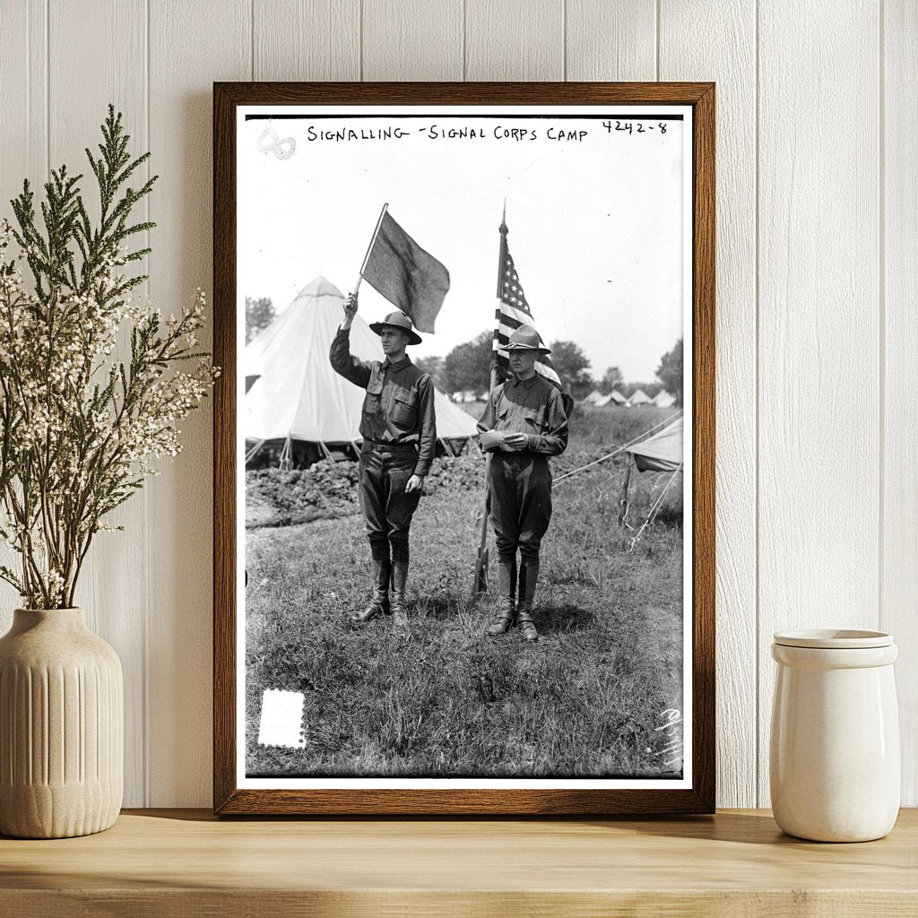 1915-1920 Signal Corps Camp: Evolution of Military Communica