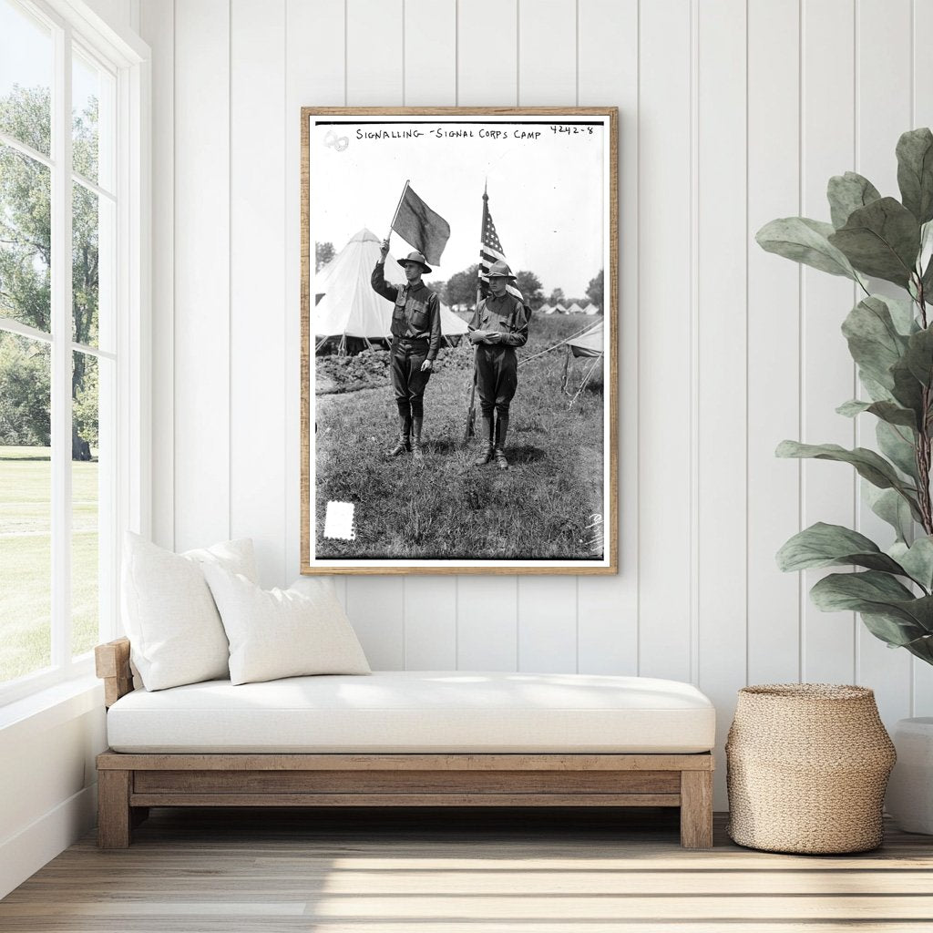 1915-1920 Signal Corps Camp: Evolution of Military Communica