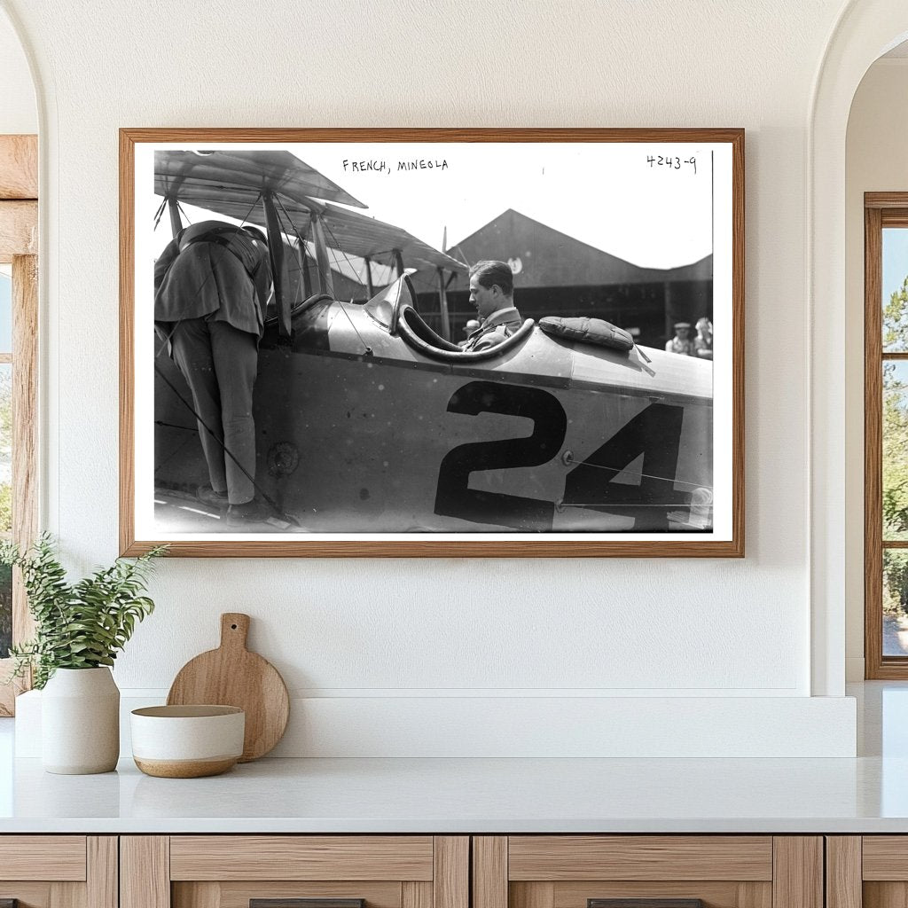 Brave French Aviators in Mineola, 1915-1920