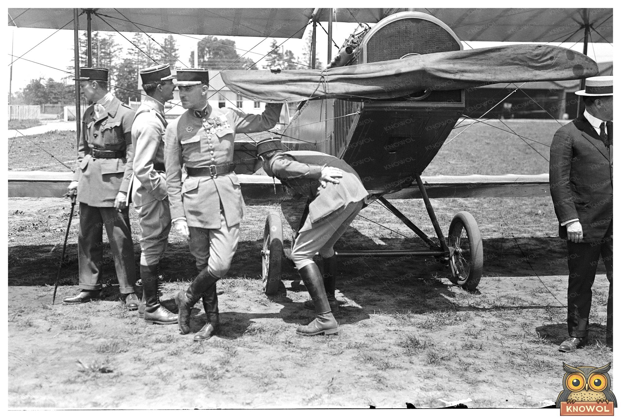 WWI Era French Officers in Mineola, New York