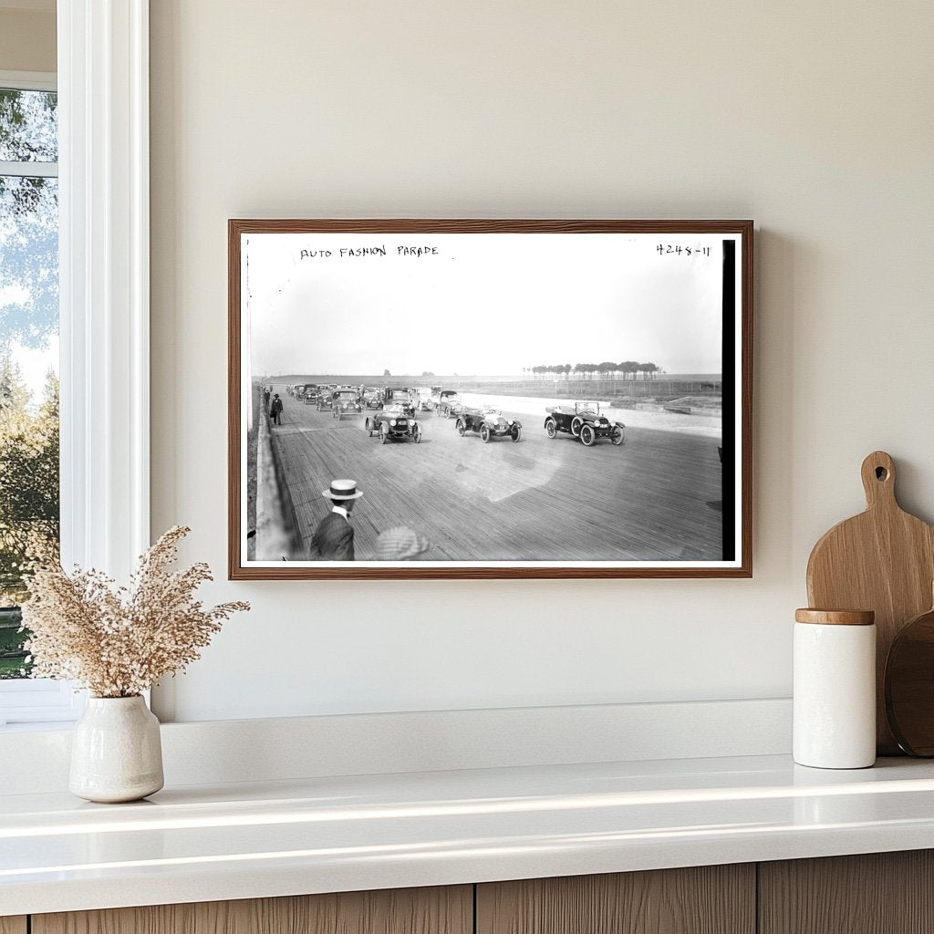 1917 Auto Fashion Parade: Style Meets Innovation