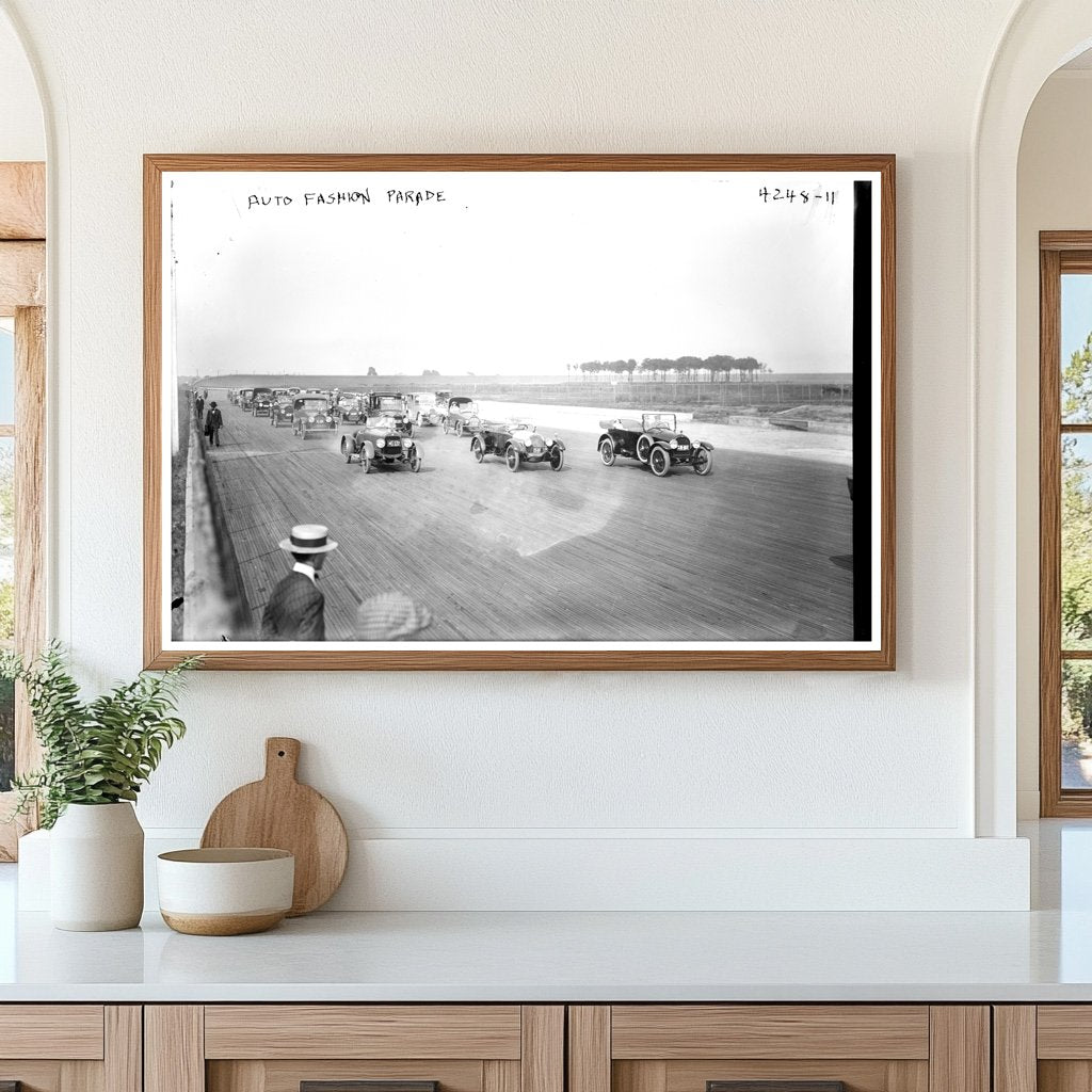 1917 Auto Fashion Parade: Style Meets Innovation