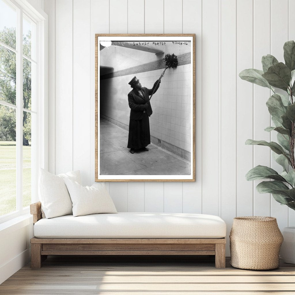 1917 Subway Porter: A Vital Transit Era Icon