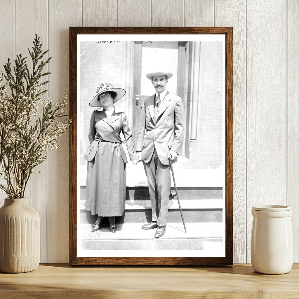1920s Elegance: Kingdon Gould and His Wife