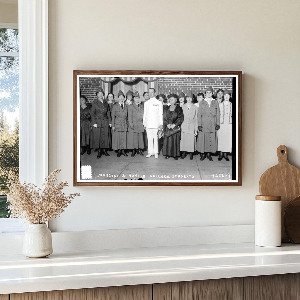 Early 20th Century Classroom at Marconi College