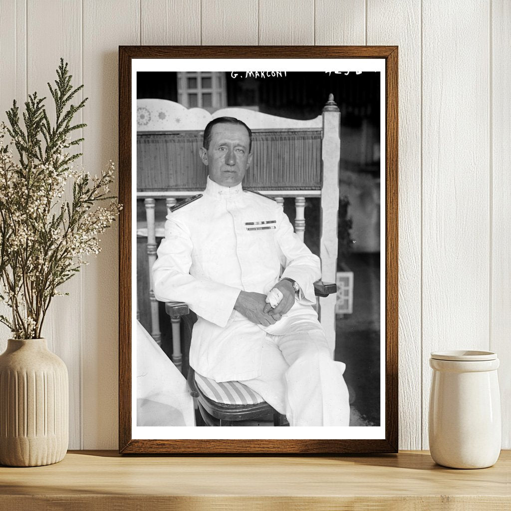 1917 Wireless Pioneer: Marconis Legacy in Focus