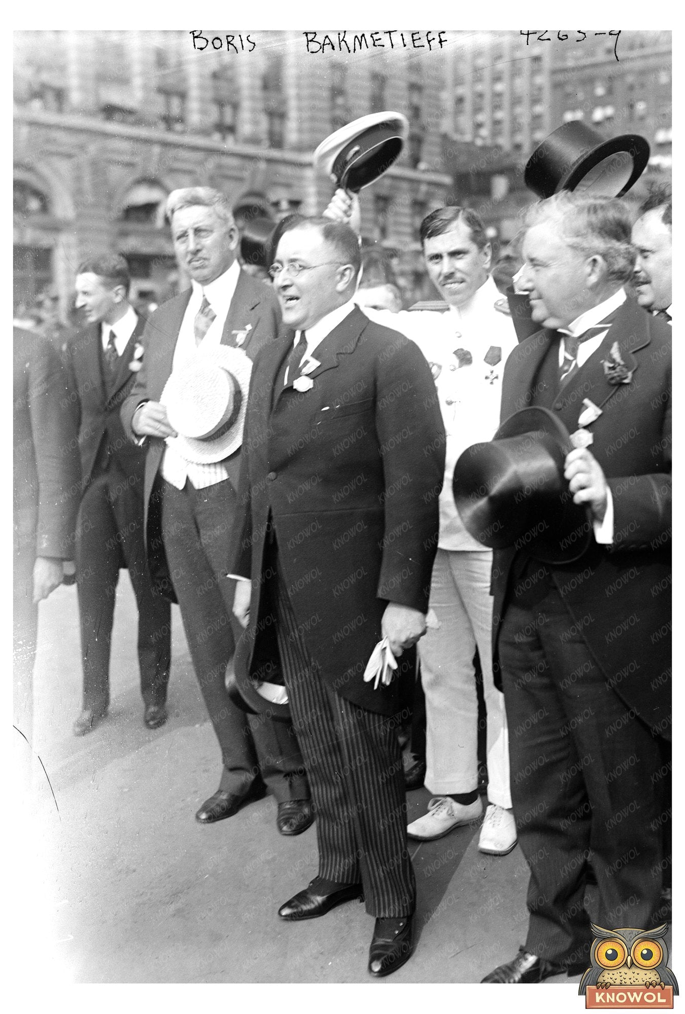 1917 Portrait of a Pioneering Russian-American Engineer