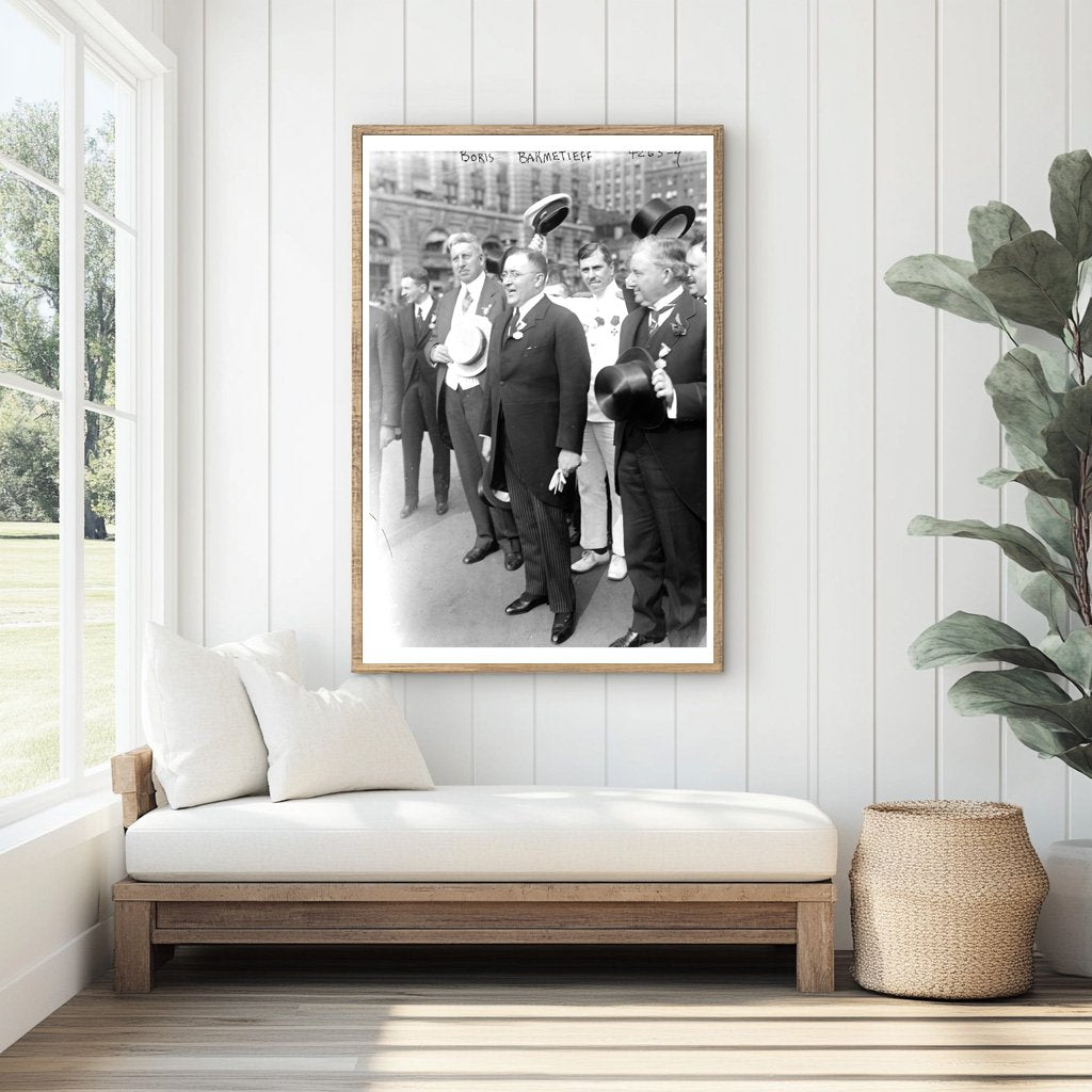 1917 Portrait of a Pioneering Russian-American Engineer