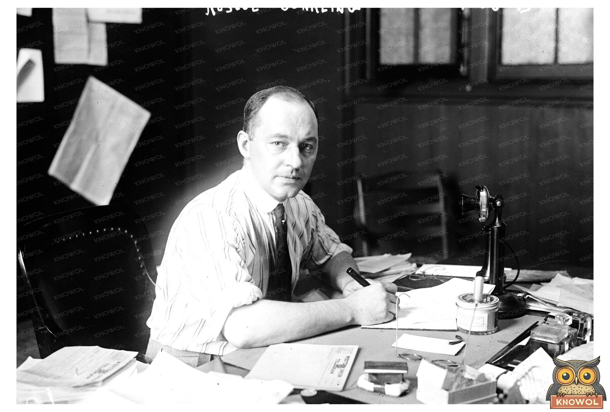 Intriguing Portrait of a 19th Century Political Leader