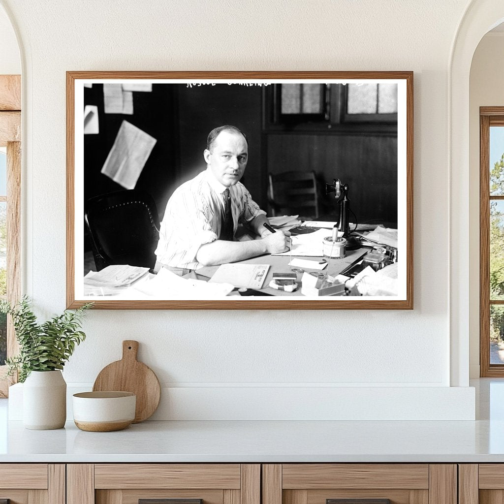 Intriguing Portrait of a 19th Century Political Leader