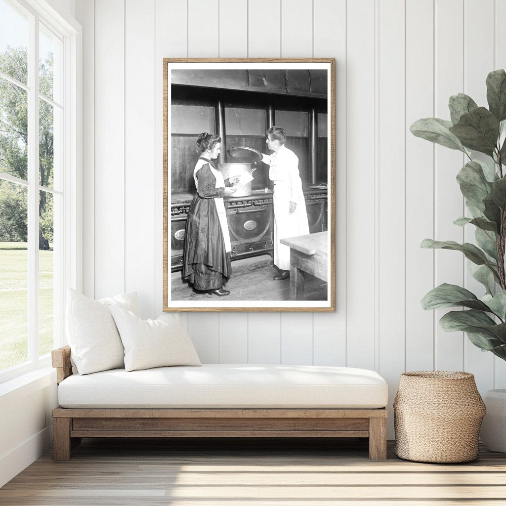 1917 Portrait of Two Friends in a Changing Era