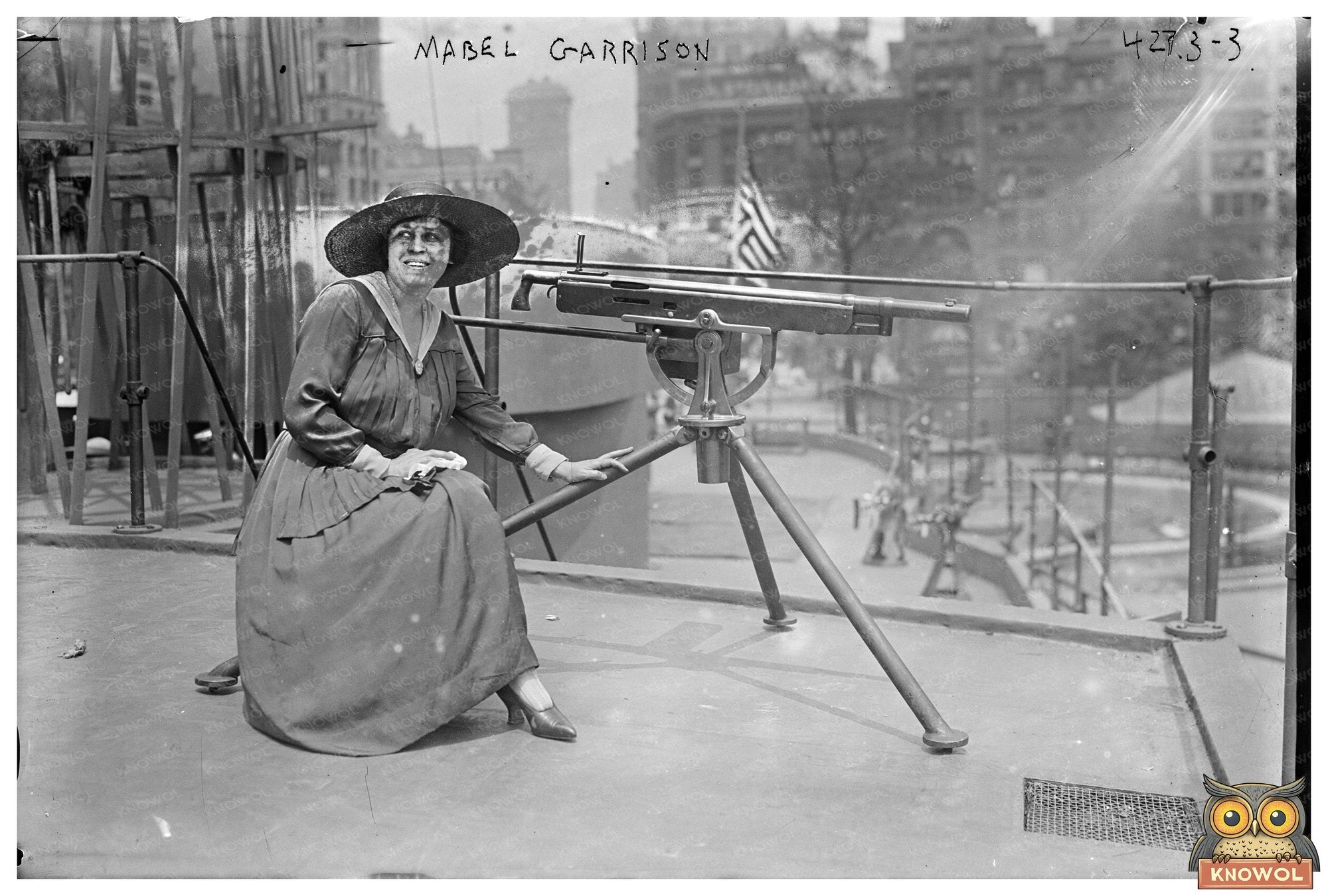 1917 Portrait of Mabel Garrison, Iconic American Soprano