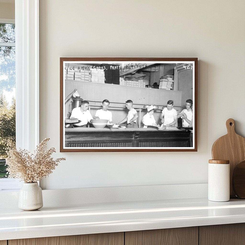 Training Army Cooks at Pratt Institute, 1915-1920