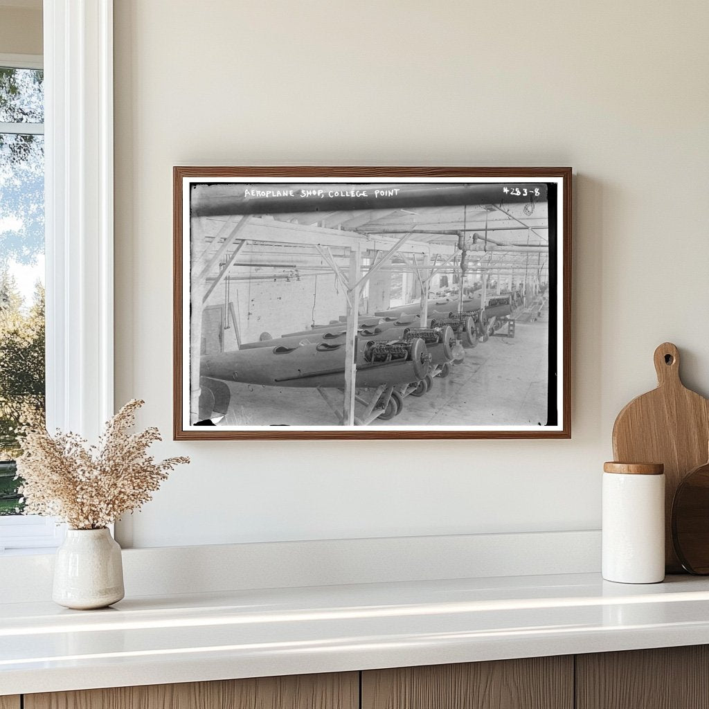 1917 College Point Aeroplane Shop: Aviation History