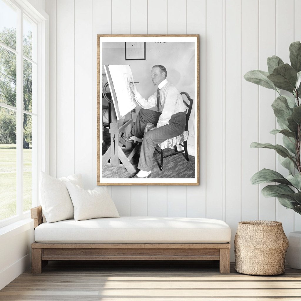 1917 War Correspondent Portrait: Capturing Courage