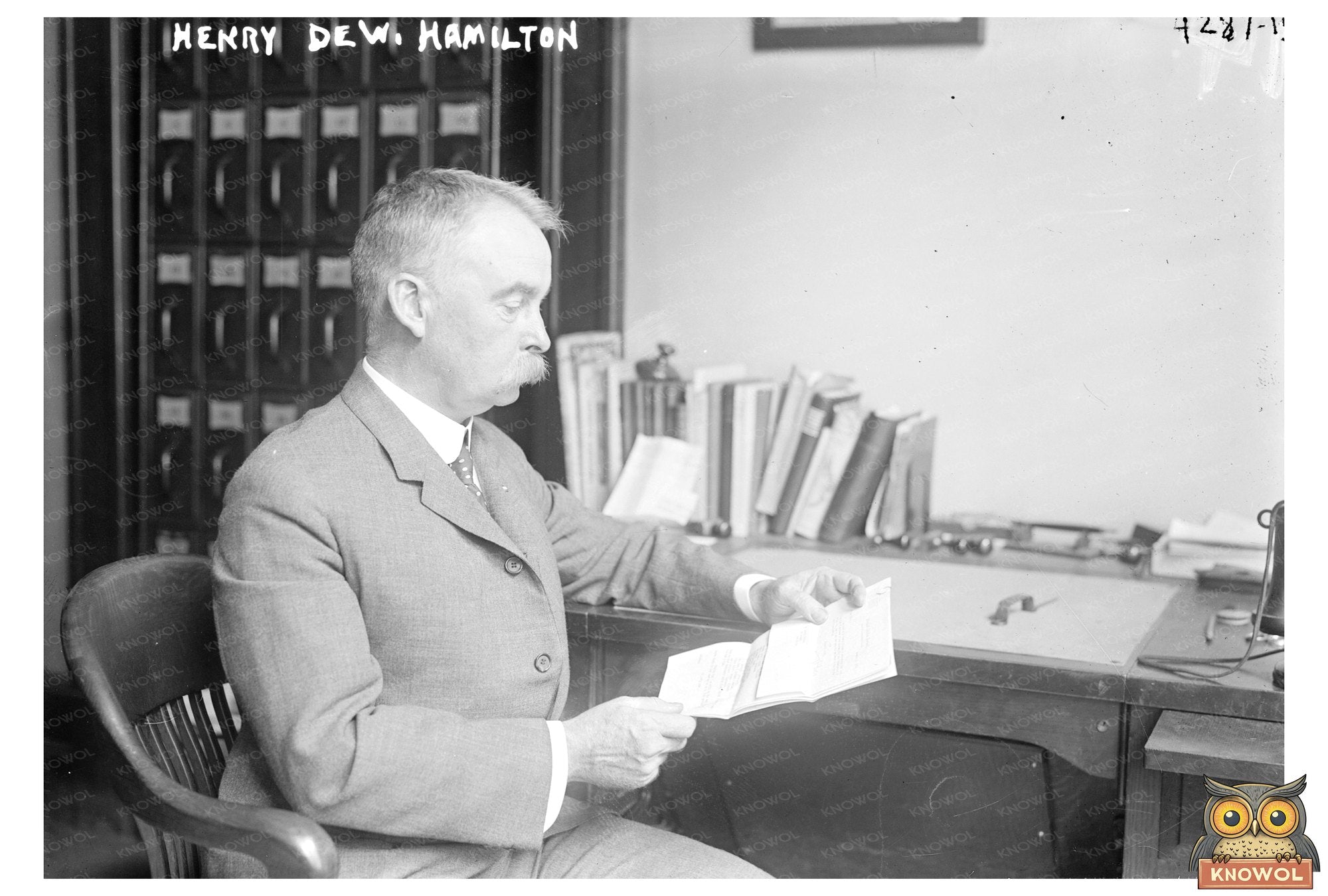 1917 Portrait of a Rising Political Leader