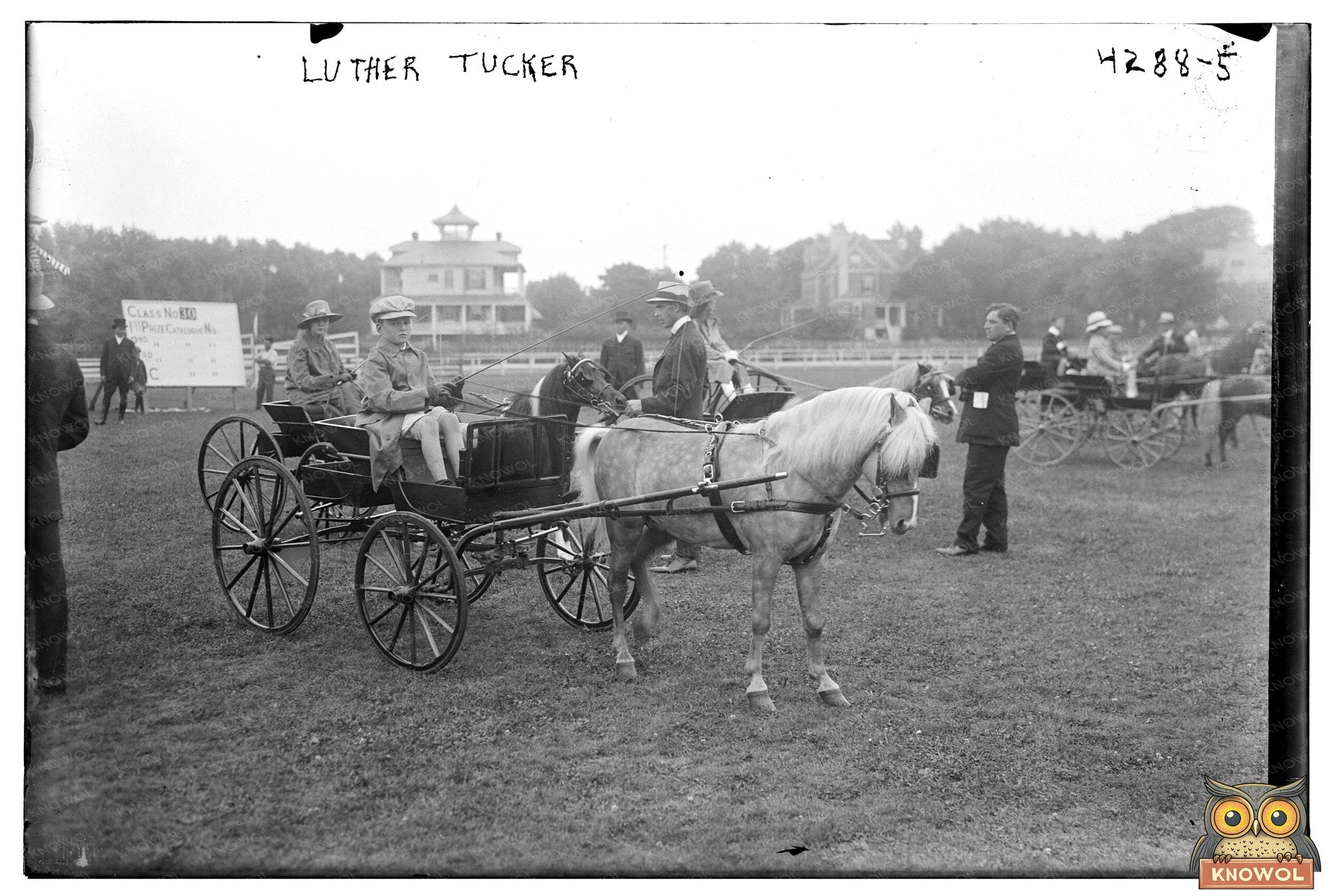 1917 Portrait of Labor Leader Luther Tucker