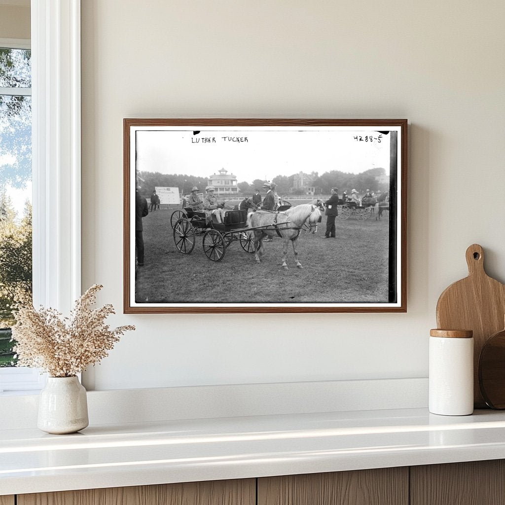 1917 Portrait of Labor Leader Luther Tucker