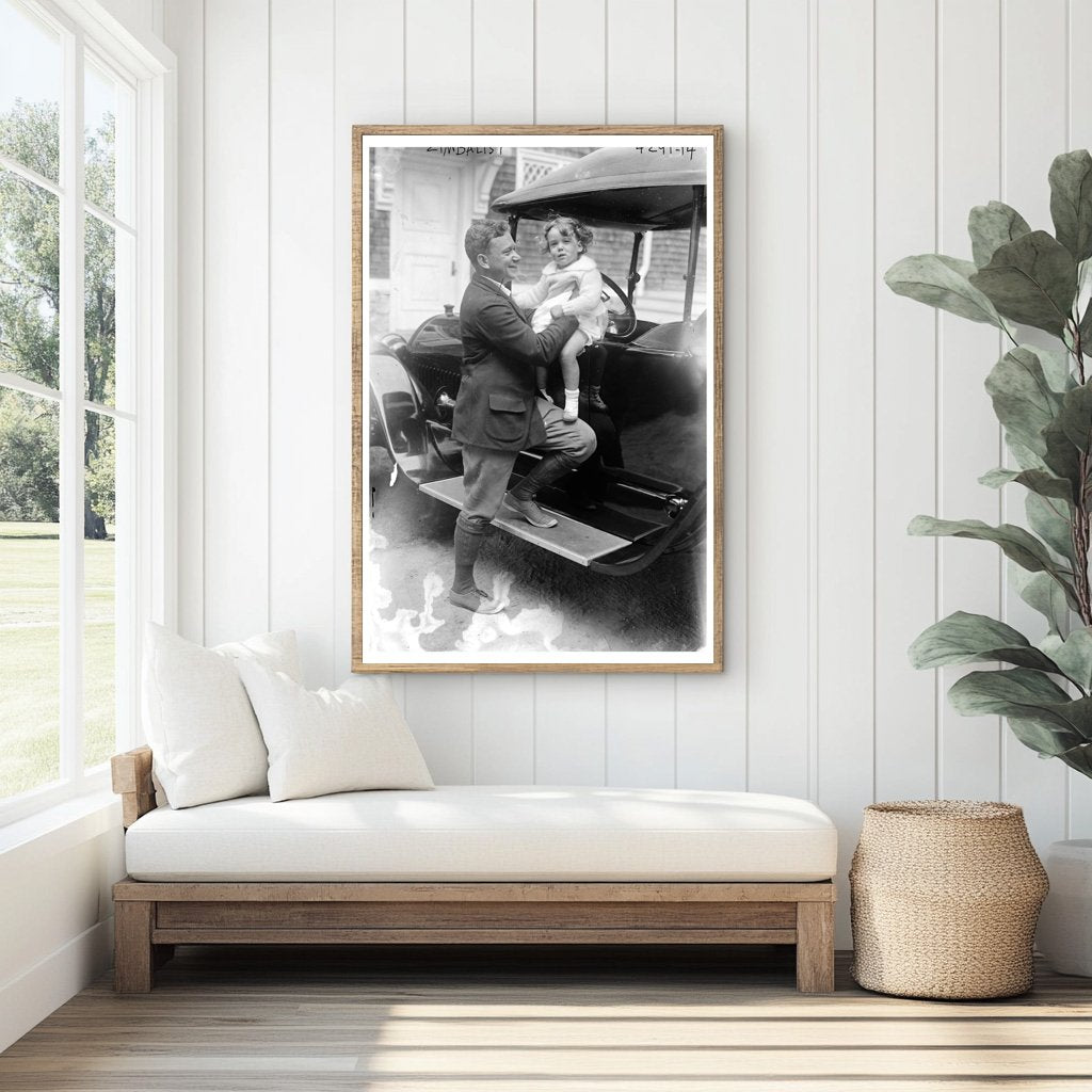 1917 Portrait of a Notable Early 20th Century Icon