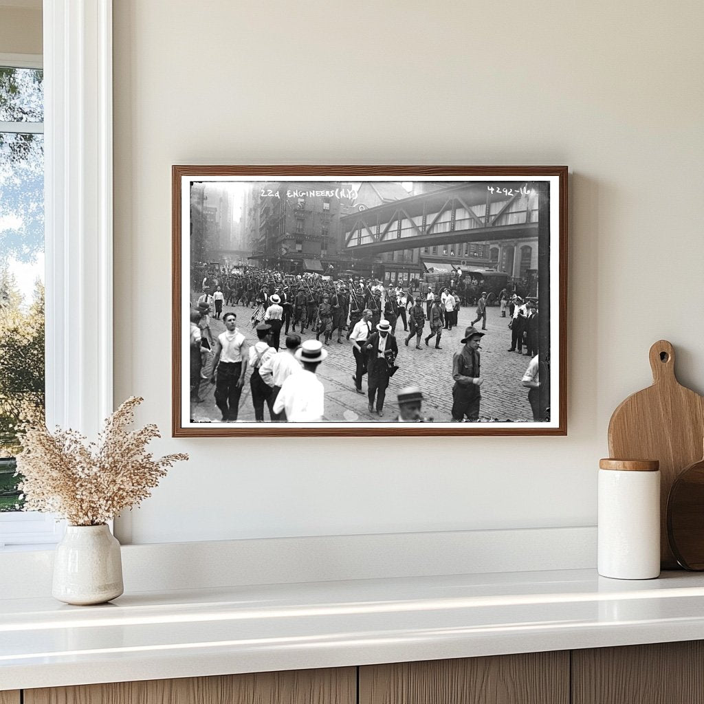 Historic 22nd Engineers Battalion, WWI Era - 1917